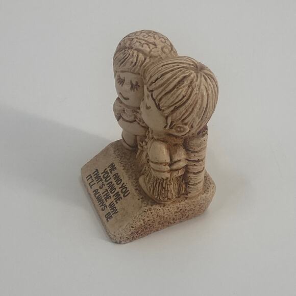 Vintage 1970 Paula Me and You Statue - Collectible Figurine - Picture 4 of 5
